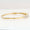 Load image into Gallery viewer, Flower Cluster Cuff Bracelet, 14k Solid Gold, Natural Diamonds, Illusion Stackable Cuff, Statement  Everyday Jewelry
