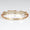 Load image into Gallery viewer, Round and Square Halo Set Bracelet, 14k Solid Gold, Natural Diamonds, Bold Statement Cluster Bangle, Stackable Wedding Jewelry
