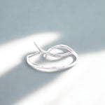 Load image into Gallery viewer, Diamond Rings, Diamond Cuff Ring, Asymmetrical Design, 14k Solid Gold, Natural Diamonds, Stackable Ring, Ready To Ship, Women&#39;s Day Gift
