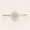 Load image into Gallery viewer, Flower Diamond Ring, 14k Solid Gold, IGI Certified, Natural Diamonds, Stackable Ring, Everyday Floral Ring, Minimalist Jewelry, Gift For Her
