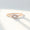 Load image into Gallery viewer, Halo Marquise Diamond Ring, 14K Solid Gold, Natural Diamonds, Everyday Minimalistic Jewelry, Stackable Ring, Ready To Ship
