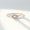 Load image into Gallery viewer, Halo Marquise Diamond Ring, 14K Solid Gold, Natural Diamonds, Everyday Minimalistic Jewelry, Stackable Ring, Ready To Ship
