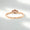 Load image into Gallery viewer, Halo Marquise Diamond Ring, 14K Solid Gold, Natural Diamonds, Everyday Minimalistic Jewelry, Stackable Ring, Ready To Ship
