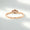Load image into Gallery viewer, Halo Marquise Diamond Ring, 14K Solid Gold, Natural Diamonds, Everyday Minimalistic Jewelry, Stackable Ring, Ready To Ship
