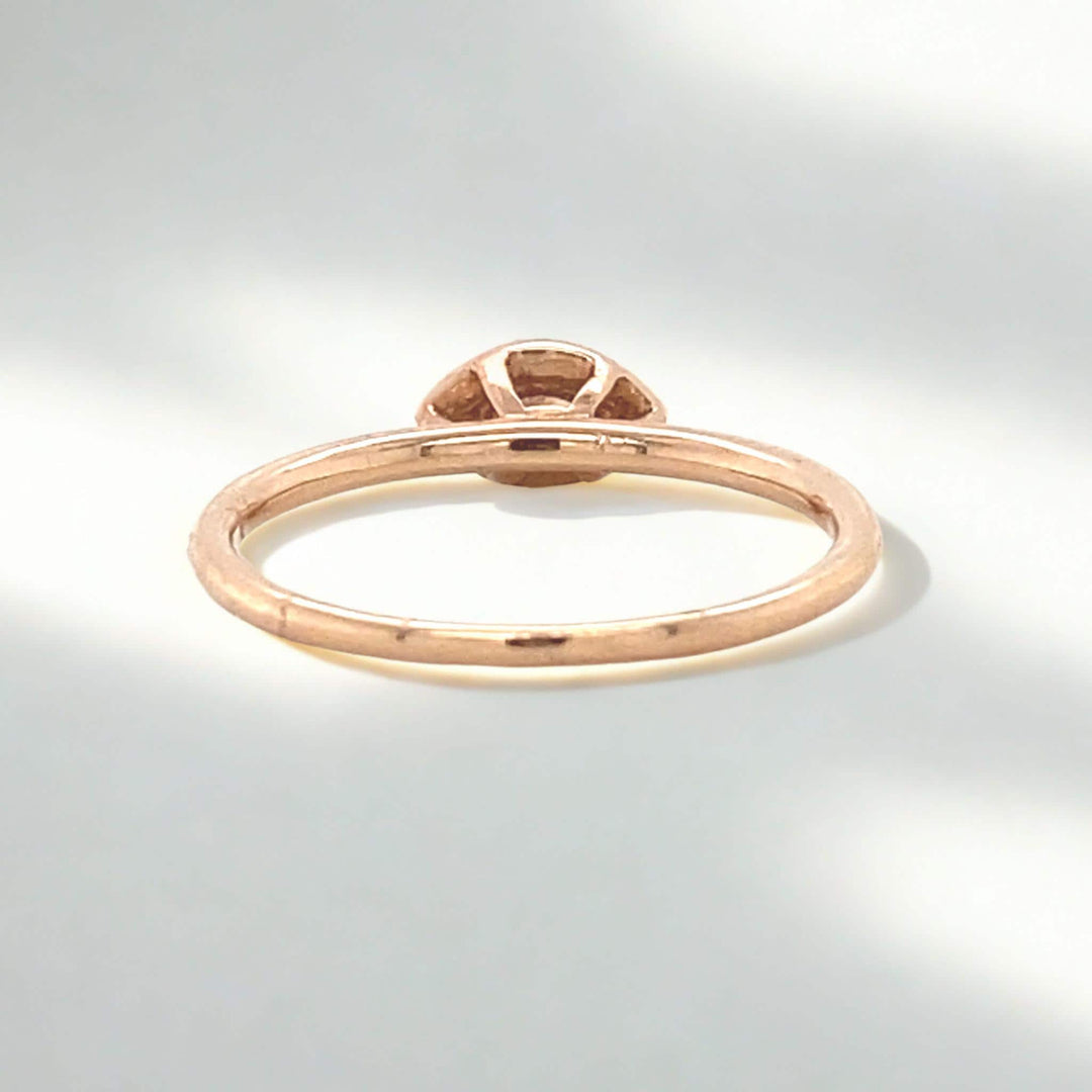 Halo Marquise Diamond Ring, 14K Solid Gold, Natural Diamonds, Everyday Minimalistic Jewelry, Stackable Ring, Ready To Ship