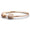 Load image into Gallery viewer, Spiral Cluster Diamond Bracelet, 14K Solid Gold, Natural Diamonds, Stackable Jewelry, Minimal Cuff Jewelry, Cocktail Statement Bangle
