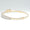 Load image into Gallery viewer, Pavé Diamond Bar Bangle Bracelet, 14k Solid Gold, Natural Diamonds, Sleek Minimalistic Jewelry, Statement Stackable Bangle
