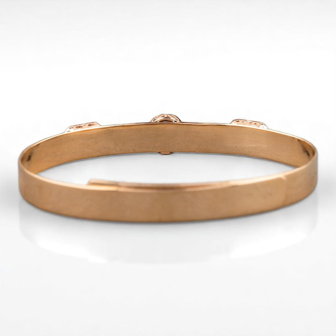 Halo Diamond Cuff Bracelet, 14k Solid Gold, Natural Diamonds, Adjustable Bracelet, Illusion Statement Bangle, Geometric Stackable Bracelet