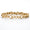 Load image into Gallery viewer, Teardrop Diamond Bracelet, 14k Solid Gold, Natural Diamond, Fancy Cluster Link Bangle, Stackable Filigree Bracelet, Statement Bridal Jewelry
