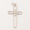 Load image into Gallery viewer, Diamond Cluster Cross Pendant, 14k Solid Gold, Natural Diamond, IGI Certified, Religious Adjustable Necklace, Everyday Jewelry, Gift for Her

