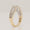 Load image into Gallery viewer, Solitaire Engagement ring, 14k Solid Gold, Natural Diamonds, Two-Toned Ring, Bridal Jewelry, Promise Ring, Wedding Diamond Band
