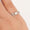 Load image into Gallery viewer, Solitaire Engagement ring, 14k Solid Gold, Natural Diamonds, Two-Toned Ring, Bridal Jewelry, Promise Ring, Wedding Diamond Band
