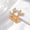Load image into Gallery viewer, Flower Diamond Citrine Drop Earrings, 14k Solid Gold, Natural Diamonds, Oval Gemstone Cocktail Dangler, Floral Statement Cocktail Earrings

