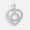 Load image into Gallery viewer, Double Heart Diamond Charm Pendant, Natural Diamonds, 14k Solid Gold, Minimalist Stacking Necklace, Everyday Jewelry, Love Promise Charm
