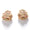 Load image into Gallery viewer, Flower Rainbow Stud Earrings, 14k Solid Gold, Natural Diamonds, Multicolor Cocktail Jewelry, Bridal Wedding Earrings, Statement Party Studs
