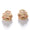 Load image into Gallery viewer, Flower Rainbow Stud Earrings, 14k Solid Gold, Natural Diamonds, Multicolor Cocktail Jewelry, Bridal Wedding Earrings, Statement Party Studs
