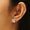 Load image into Gallery viewer, Knot Diamond Stud Earrings, 14k Solid Gold, Natural Diamonds, Pavé Infinity Jewelry, Minimalist Everyday Jewelry, Statement Studs
