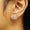 Load image into Gallery viewer, Oval Halo Diamond Stud Earrings, 14k Solid Gold, Natural Diamonds, Cluster Studs, Statement Earrings, Everyday Minimalistic Earrings
