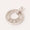 Load image into Gallery viewer, Circle Diamond Halo Pendant, 14k Solid Gold, Natural Diamonds, Bezel Set Necklace, Everyday Minimalistic Stackable Pendant
