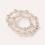 Load image into Gallery viewer, Circle Natural Diamond Pendant: 14k Solid Gold Bezel And Illusion Set Layering Necklace, IGI Certified, Ready To Ship
