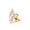 Load image into Gallery viewer, Kids Butterfly Diamond Stud Earrings, 14k Solid Gold With Purple Enameling, Natural Diamonds, Gift for girls, Ready To Ship, HRD Certified
