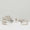 Load image into Gallery viewer, Triple Row Diamond Bracelet, 14k Solid Gold, Natural Diamonds, Baguette Cluster Illusion Cocktail Bracelet, Wide Wedding Statement Bracelet
