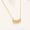 Load image into Gallery viewer, Baguette Drop Bar Diamond Necklace, 14k Solid Gold, Natural Diamond, Bezel Set Necklace, Everyday Stackable Chain, Minimalist Jewelry
