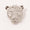 Load image into Gallery viewer, Panther Head Diamond Pendant, 14k Solid Gold, Natural Diamonds, Hip Hop Jewelry, Iced-Out Set Animal Necklace, Statement Layering Pendant
