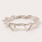 Load image into Gallery viewer, Twist Circle Natural Diamond Pendant: 14k Solid Gold Infinity Loop Necklace, IGI Certified, Ready To Ship
