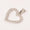 Load image into Gallery viewer, Open Heart Diamond Pendant, 14k Solid Gold, Natural Diamonds, Love Layering Chain Necklace, Everyday Stackable Jewelry
