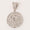 Load image into Gallery viewer, Spiral Pavé Pendant Necklace, 14k Solid Gold, Natural Diamond, Round Swirl Pendant, Stackable Cocktail Pendant, Minimalist Layering Jewelry
