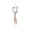 Load image into Gallery viewer, Interlocking Oval Dangle Diamond Earrings, 14k Solid Gold, Natural Diamond, Two Tone Drop Earring, Wedding Bridal Jewelry, Statement Dangler
