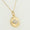 Load image into Gallery viewer, Evil Eye Medallion Diamond Necklace, 14k Solid Gold, Natural Diamonds, Everyday Layering Pendant, Protection Charm Necklace, Ready To Ship
