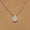 Load image into Gallery viewer, Pear Cluster Diamond Pendant, 14k Solid Gold, Teardrop Halo Illusion Chain Necklace, Natural Diamonds, Stackable Jewelry, Wedding Jewelry

