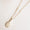 Load image into Gallery viewer, Halo Teardrop Diamond Necklace, 14k Solid Gold, Natural Diamonds, Cluster Set Bridal Chain Pendant, Minimalist Stacking Jewelry
