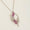 Load image into Gallery viewer, Leaf Diamond Pendant Necklace, 14k Solid Gold, Natural Diamonds, Floral Gemstone Jewelry, Geometric Statement Chain Pendant, Bridal Necklace
