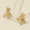Load image into Gallery viewer, Hummingbird Diamond Kids Stud Earrings, 14k Solid Gold, Natural Diamonds, Everyday jewelry, Gift for toddlers/girls, Ready To Ship
