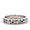 Load image into Gallery viewer, Blue Sapphires &amp; Diamonds Eternity Band Ring, 14K Solid Gold, Natural Diamonds, Stacking Gold Band, Ready To Ship, Women&#39;s Day Gift
