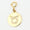 Load image into Gallery viewer, Taurus Horoscope Birth Sign Charm, 14k Solid Gold, Natural Diamonds, Zodiac Constellation Everyday Jewelry, Astrology Gift
