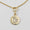 Load image into Gallery viewer, Capricorn Horoscope Birth Sign Charm, 14k Solid Gold, Natural Diamonds, Zodiac Constellation Everyday Jewelry, Astrology Gift
