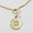 Load image into Gallery viewer, Aquarius Horoscope Birth Sign Charm, 14k Solid Gold, Natural Diamonds, Zodiac Constellation Everyday Jewelry, Astrology Gift
