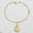 Load image into Gallery viewer, Scorpio Horoscope Birth Sign Charm, 14k Solid Gold, Natural Diamond, Zodiac Constellation Everyday Jewelry, Astrology Gift
