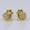Load image into Gallery viewer, Kids Snail Diamond Stud Earrings, 14k Solid Gold, Natural Diamonds, Kids jewelry, Gift for toddlers/girls/kids, Ready To Ship
