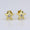 Load image into Gallery viewer, Kids Starry Diamond Stud Earrings, 14k Solid Gold, Natural Diamonds, Kids jewelry, Gift for toddlers/girls/kids
