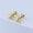 Load image into Gallery viewer, Kids Starry Diamond Stud Earrings, 14k Solid Gold, Natural Diamonds, Kids jewelry, Gift for toddlers/girls/kids
