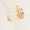 Load image into Gallery viewer, Solitaire Halo Diamond Stud Earrings, 14k Solid Gold, Natural Diamond, Minimalist Everyday Statement Studs, Ready To Ship, IGI Certified
