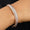 Load image into Gallery viewer, Statement Diamond Bangle Bracelet in 14k Solid Gold, Hinged Bracelet, Natural Diamonds, Ready To Ship, HRD Certified

