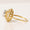 Load image into Gallery viewer, Floral Diamond Cluster Ring, 14k Solid Gold,  Natural Diamonds, Illusion Dome Setting Ring, Two Toned Ring, Ready To Ship, Certified Jewelry
