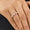 Load image into Gallery viewer, Diamonds Eternity Band Ring with Halo Setting, 14K Solid Gold, Natural Diamonds, Ready To Ship, Women&#39;s Day Gift
