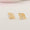 Load image into Gallery viewer, Kids Winged Heart Diamond Stud Earrings, 14k Solid Gold, Natural Diamonds, Angel Jewelry, Gift for toddlers/girls/kids
